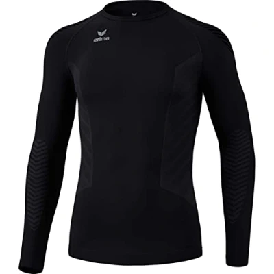Afbeelding van Erima uniseks kind Athletic longsleeve functioneel ondergoed (2252101), zwart, 3XS