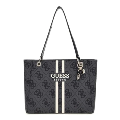 Afbeelding van GUESS Noelle II Tote Coal Logo