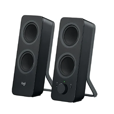 Afbeelding van Logitech Z207 Bluetooth luidsprekersysteem voor pc, stereogeluid, 10 W vermogen, 3,5 mm audio ingang, hoofdtelefoonaansluiting, meerdere apparaten, UK stekker, computer/TV/smartphone/tablet, zwart