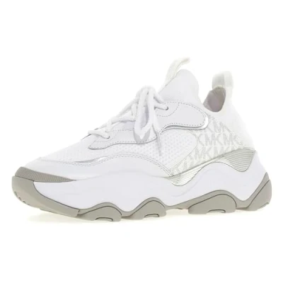 Afbeelding van Michael Kors Sneakers laag, Dames, Maat: 41, Bright white Imitatieleer/ textiel