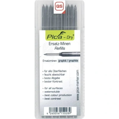 Afbeelding van Cimco 212155 Balpenvulling Rood, Geel, Grafiet 8 stuk(s)