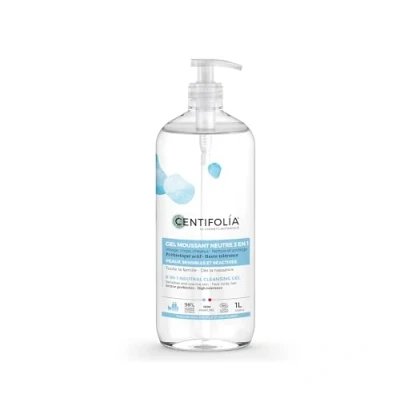 Afbeelding van L&#039;essentiel Centifolia Neutrale 3 in 1 schuimgel gevoelige en reactieve huid l gezicht lichaam haar het hele gezin vanaf de geboorte veganistisch niet geparfumeerd