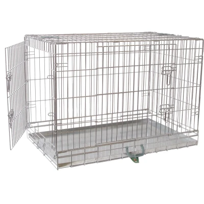 Afbeelding van Draadkooi 2 deurs verzinkt nr. 76x48x58 cm Gebr. de Boon