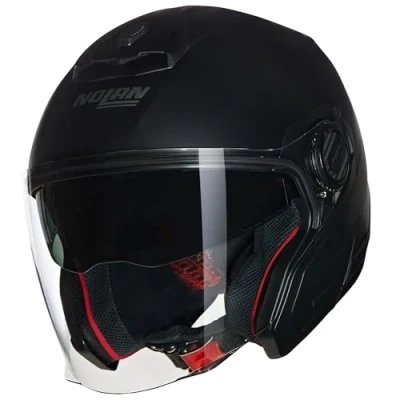 Afbeelding van Nolan N40 5 06 Classico N Com Jet Helm, zwart, afmeting XL voor man