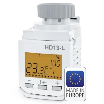 Afbeelding van Elektrobock 174 HD13 L radiatorthermostaat elektronisch 3 tot 40 C