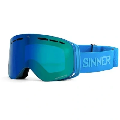 Afbeelding van Sinner Olympia + Matte Sky Blue Ski Goggle cat.3