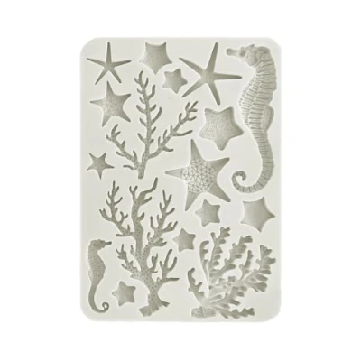 Afbeelding van Stamperia Sea Land Silicon Mould A5 Corals (KACMA525)
