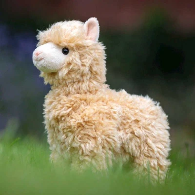 Afbeelding van Animigos World Of Nature Eco Alpaca Knuffel 11 cm