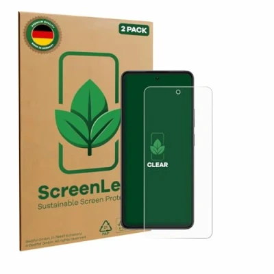 Afbeelding van ScreenLeaf Screenprotector voor realme 14 Duurzame schermbescherming Folie Beschermfolie transparant (2 Stuks)