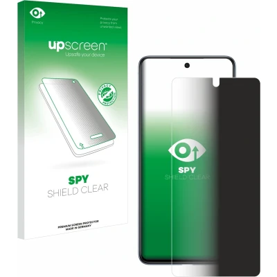 Afbeelding van upscreen Privacy Schermbeschermer voor Samsung Galaxy M53 5G Screen Protector Anti Spy, Antikras, Vingerafdruk
