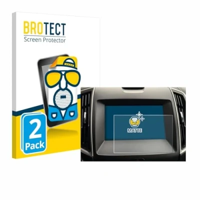 Afbeelding van BROTECT Screenprotector voor Ford Galaxy Infotainment Sync 3 (2019) Folie Beschermfolie matte (2 Stuks)