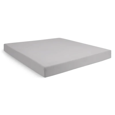 Afbeelding van Beter Bed jersey hoeslaken zacht en ademend van 100% katoen 160X200/210/220cm met een balkhoogte 30 cm lichtgrijs