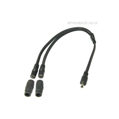Afbeelding van TecMate OptiMate CABLE O 45, Y splitter, DC2.5mm plug IN naar 2 x OUT