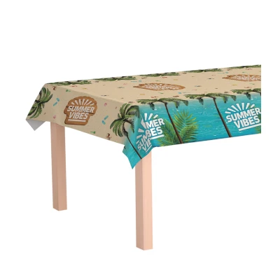 Afbeelding van Hawaii Tafelkleed Summer Vibes Papier