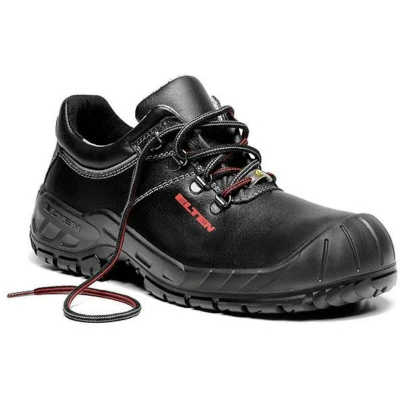 Afbeelding van ELTEN Renzo Low ESD S3 herenveiligheidsschoenen, werkschoenen, halfhoge veiligheidsschoen, gecertificeerd volgens EN ISO 20345: S3, stalen neus (zwart), EU 44