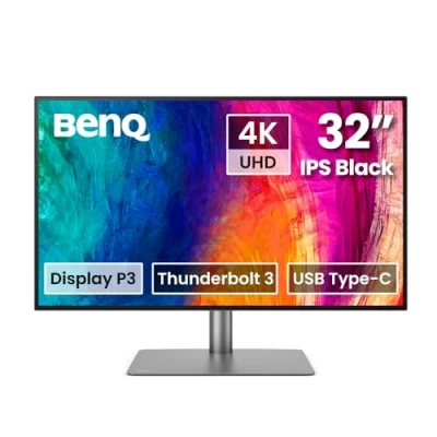 Afbeelding van BenQ PD3225U LCD monitor Energielabel F (A G) 80 cm (31.5 inch) 3840 x 2160 Pixel 16:9 5 ms DisplayPort, HDMI, USB B, C, Hoofdtelefoon (3.5 mm jackplug)