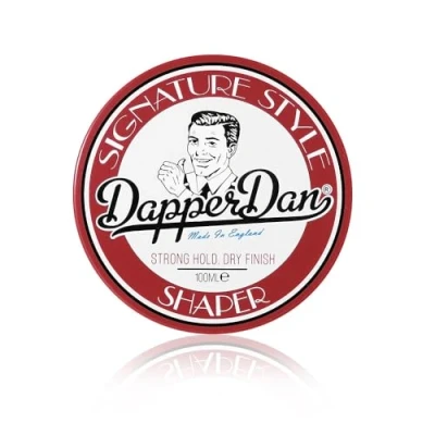 Afbeelding van Dapper Dan Signature Style Shaper, Sterke Fixatie Droge Haarvormende Klei, voor Korte tot Middellange Stijlen, Creëert Textuur en Scheiding, Geur van Toscaanse Vanille, 100ml