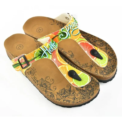 Afbeelding van GOBY Hello Spring Slippers Sandalen Hoge kwaliteit Handmade Maat 41