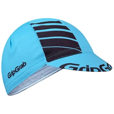 Afbeelding van GripGrab Lightweight Zomer Fietspet Mesh Cycling Cap Retro Fietsmuts Blauw/Zwart Unisex Maat S/M