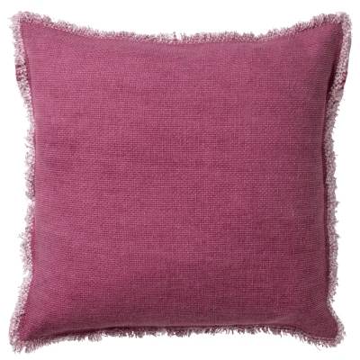 Afbeelding van Dutch Decor BURTO Sierkussen van gewassen katoen Heather Rose 60x60 cm roze