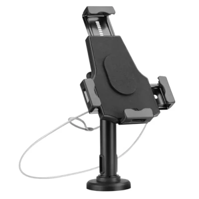 Afbeelding van myWall 2 in 1 tablethouder, HT32L, universele verstelbare houder met diefstalbeveiliging, voor wandmontage of als tafelstandaard, geschikt de meeste apparaten van 7,9 tot 10,5 inch