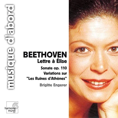 Afbeelding van Brigitte Engerer Beethoven: Lettre à Élise, Sonate Op 110 (CD)