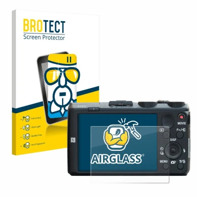 Afbeelding van BROTECT Screenprotector voor Sony Cyber Shot DSC HX60 Folie Beschermfolie Beschermglas transparant