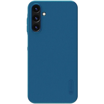 Afbeelding van Nillkin Super Frosted Shield Samsung Galaxy A15 Hoesje Blauw