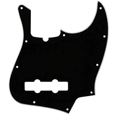 Afbeelding van Fender Pickguard standaard Jazz bas zwart 3 Ply voor basgitaar