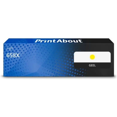 Afbeelding van Huismerk HP 658X (W2002X) Toner Geel Hoge capaciteit