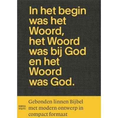 Afbeelding van Bijbel NBV21 Compact Modern (Hardback)