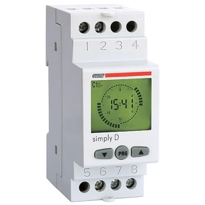 Afbeelding van Vemer VE512000 Simply D digitale timer, lichtgrijs