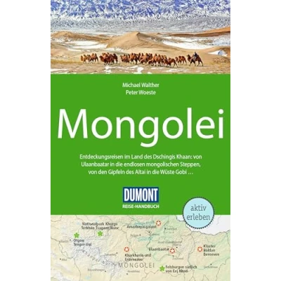 Afbeelding van DuMont Reise Handbuch Reiseführer Mongolei: mit Extra Reisekarte