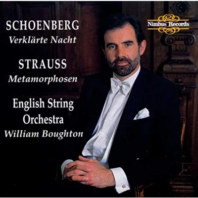 Afbeelding van English String Orchestra, William Boughton Schoenberg: Verklarte Nacht, Straus (CD)