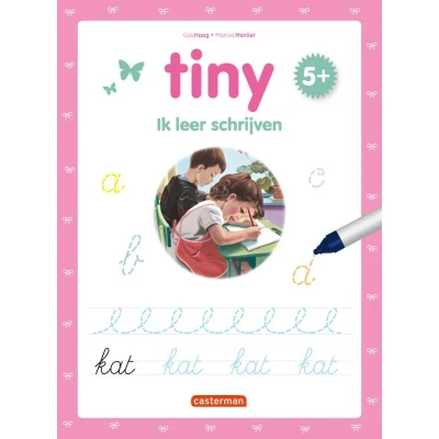 Afbeelding van Tiny Oefenboek met stiftje 1 Ik leer schrijven 5+