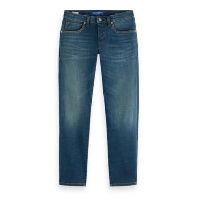 Afbeelding van Scotch &amp; Soda Heren Ralston Regular Slim Fit Jeans, Hit en Miss, 38W / 34L