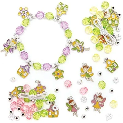 Afbeelding van Baker Ross AX908 AX616 Engel Bedelarmbandjes Pak Van 3, Perfect Voor Kinder Accessoire, Traktaties En Cadeautjes.