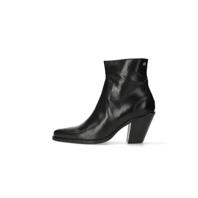 Afbeelding van Fred de la Bretoniere Blaire Korte laarzen, Dames, Maat: 37, Black Leer