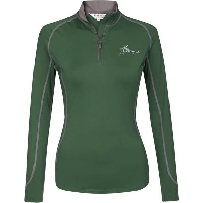 Afbeelding van Le Mieux Climate Base Layer techshirt voor dames groen maat:m