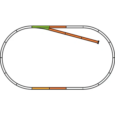 Afbeelding van H0 Piko A rails 55310 Uitbreidingsset Set B 1 set(s)