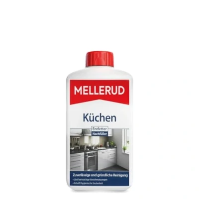 Afbeelding van MELLERUD keuken ontvetter navulling effectief middel voor het verwijderen van vet en korstvorming in de nog veel meer. 1 x l