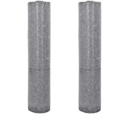 Afbeelding van vidaXL Antislip schildersvlies 2 st 2532 cm 220 g/m² grijs