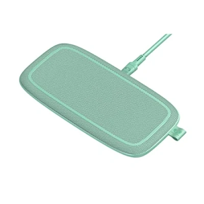 Afbeelding van Fresh &#039;n Rebel Double Qi Wireless Charging Pad + 30W Power adapter 1,5m USB C kabel Base Duo Misty Mint