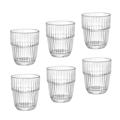 Afbeelding van Bormioli Rocco Cocktailglazen / Whiskey Glazen Waterglazen Barshine 395 ml 6 Stuks