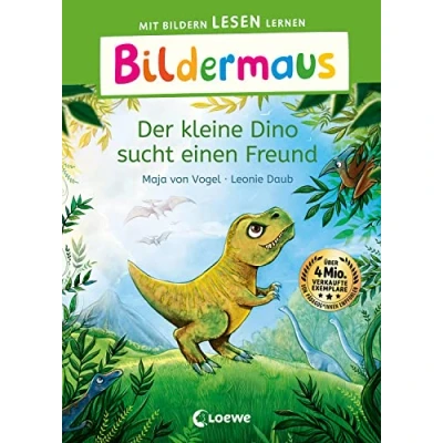 Afbeelding van Bildermaus Der kleine Dino sucht einen Freund: Mit Bildern lesen lernen Ideal für die Vorschule und Leseanfänger ab 5 Jahren Leselernschrift ABeZeh