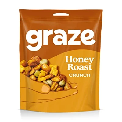 Afbeelding van Graze Gezonde Snacks Honing Gebraden Crunch Gemengde Snacks, 100g