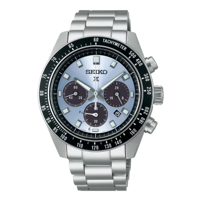 Afbeelding van Seiko SSC935P1 Prospex Speedtimer Solar horloge Zilverkleur