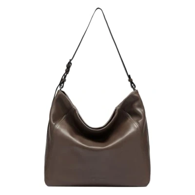 Afbeelding van Liebeskind Berlin L CHUDY Sheep Natural light truffel hobo voor dames,