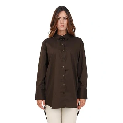 Afbeelding van JDY Jdymio LONG Overhemdblouse, Dames, Maat: 34, Braun