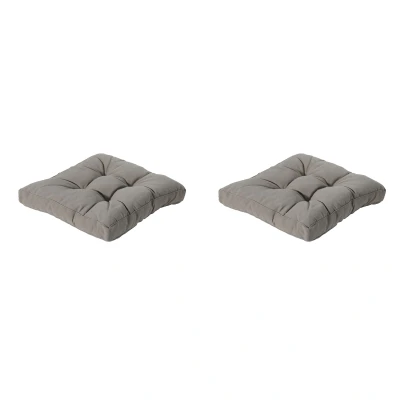 Afbeelding van Madison Florance Zitkussen Rib liver Ca. 73x73 cm Set van 2